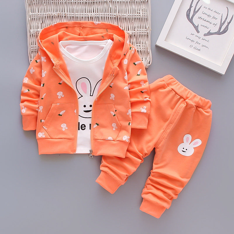 Children's Hoodie Casual Pants Suit