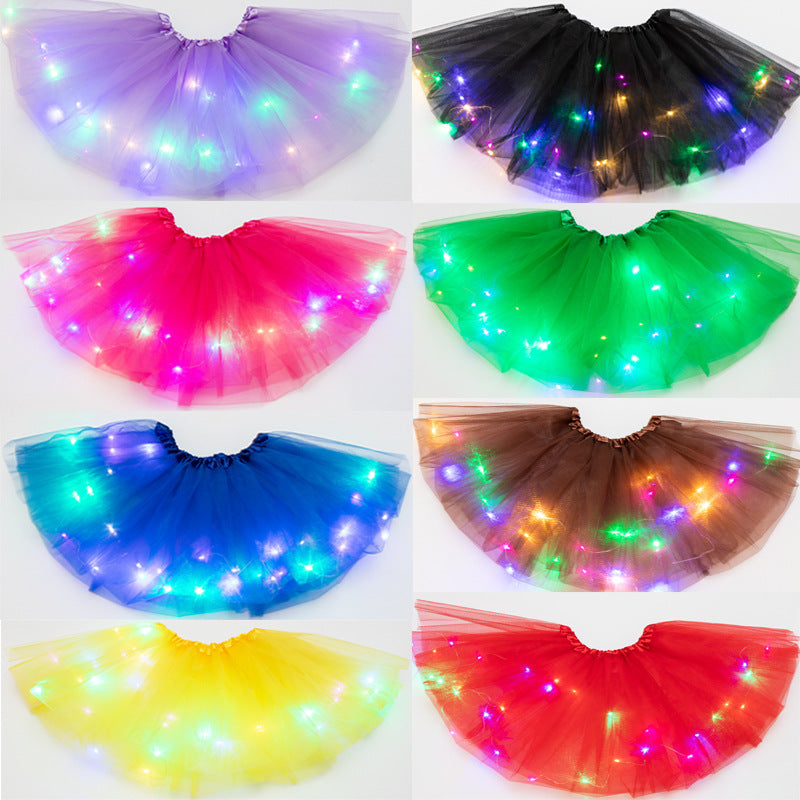 Children's luminous skirt