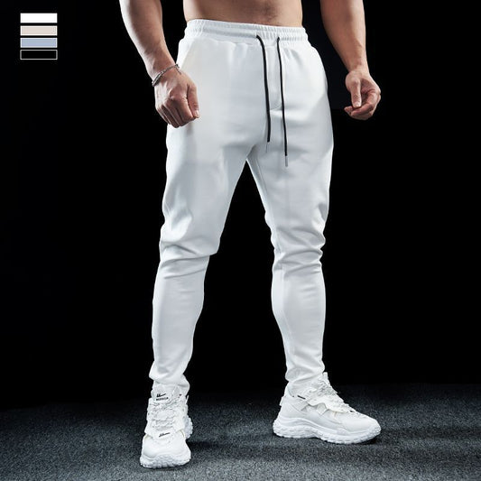 Men's Sports Casual Elastic Running Trousers