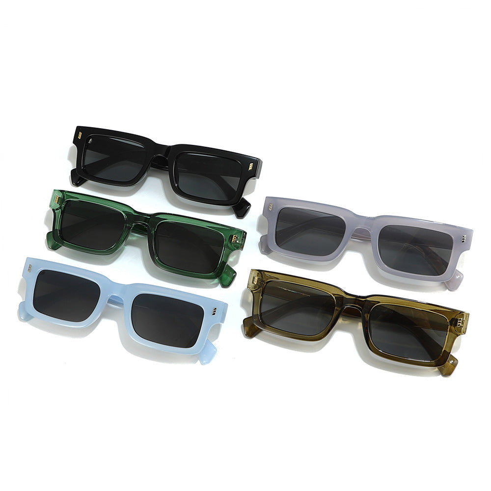 Retro Simple Versatile Fashion New Square Sunglasses