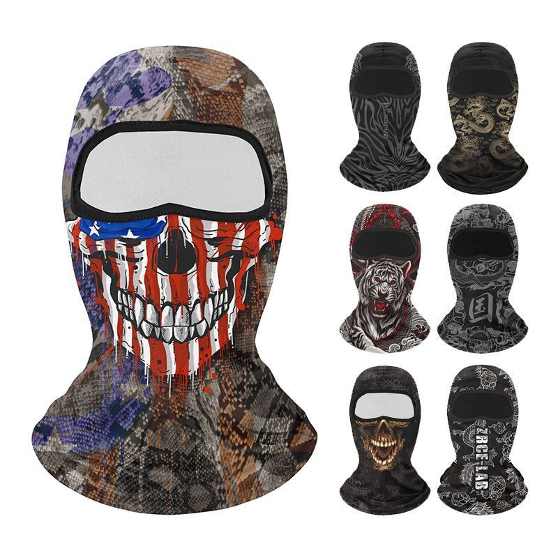 Cycling Full Face Breathable And Windproof Scarf Mask